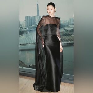 New Huong Boutique Black Lynette Dress